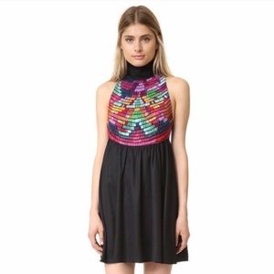 Mara Hoffman Radial Embroidered Mini Dress